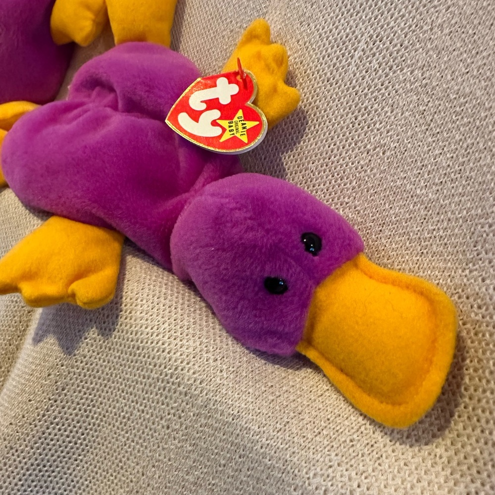 Rare TY Beanie Baby “Patti” with style 4025 Error Tag 1993